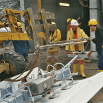 Dispozitiv cu vid elemente semicirculare din beton - imagine 3