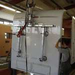 Elevator vertical cu vid panouri rulote 100 kg - imagine 3