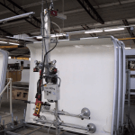 Elevator vertical cu vid panouri rulote 100 kg - imagine 2