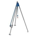 Macara tripod din aluminiu cu troliu manual - imagine 2