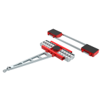 Platforma transport greu cu role nailon, 40-100 tone