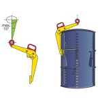 Cleste pentru ridicat butoaie model TVKH - imagine 2