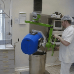 Tub cu vid ridicat golit butoaie 50 kg - imagine 2