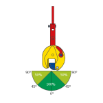 Cleste vertical flexibil placi 9000 kg - imagine 2