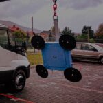 Gripper cu ventuze pentru sticla