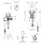 Electropalan 0.125-1.0 tone cu lant de manevra pentru translatia pe grinda - imagine 2