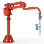 Manipulatoare pivotante cu brat rigid, model LITUS, max. 1200 kg, rază max. 4500 mm