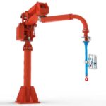 Manipulatoare pivotante cu brat rigid, model TETUS, max. 1850 kg, rază max. 5000 mm