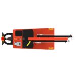Macara mobila cu brat extensibil electric, deplasare electrica, coloană fixă, brat 2500 mm, capacitate 250-1000kG, telecomanda - imagine 5