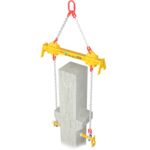 Grinda de ridicare stalpi prefabricati din beton armat pentru hale industriale, 0,2to - 90to