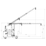 Macara electrica, 500kG, H=3m - imagine 9