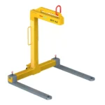 Furca macara, deschidere reglabila, 4 t, lame de 1840 mm