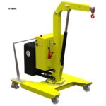 Macara rotativa 500 kg, H=3,35m - imagine 4