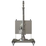 Macara inox rotativa, 500kG, H=2,85m - imagine 5