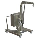 Macara inox rotativa, 500kG, H=2,85m