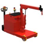 Macara electrica, 1000kG, H=4,6m - imagine 2