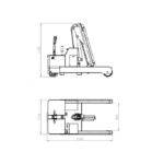Macara electrica, 2000kG, H=5,4m - imagine 8