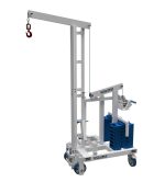Macara multi-lift din aluminiu contrabalansata - imagine 2